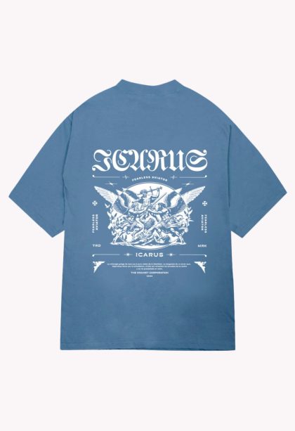 Polo Celeste 2 Boxy/over 24/1