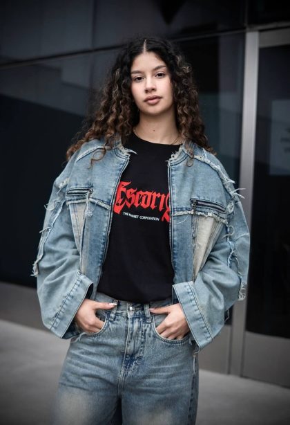 Jacket Boxy fit Scrape Vintage