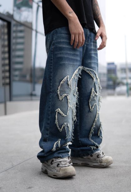 Pantalón Super baggy jean Tribal AZ