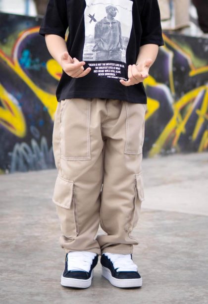 Pantalón cargo Beige Kids