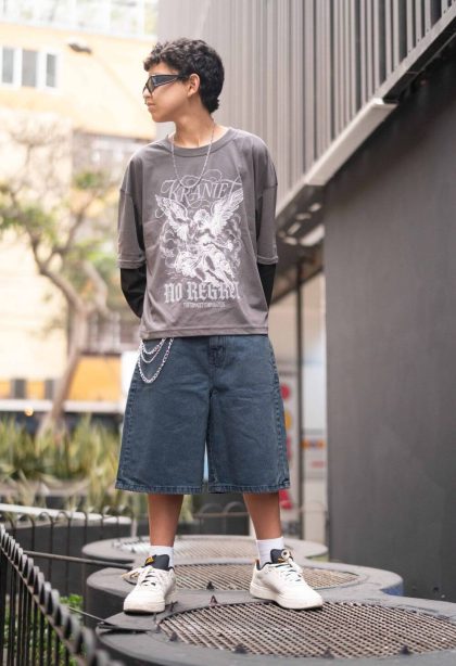 Pack Kids: Jort Baggy Oxido + Polo a elección