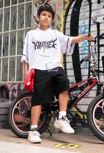 Pack Kids: Jort Baggy Ng + Polo a elección