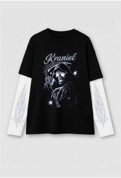 Polo Manga Larga ML Death Boxy/Fit 24/1